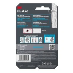 3M CLAW™ Plasterboard Picture And Mirror Hooks, 7kg 10 3M CLAW™ Plasterboard Picture And Mirror Hooks, 7kg -Home Luxe Studio 30818680 alt04