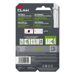 3M CLAW™ Plasterboard Picture And Mirror Hooks, 11 Kg 10 3M CLAW™ Plasterboard Picture And Mirror Hooks, 11 Kg -Home Luxe Studio 30818801 alt04
