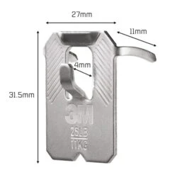 3M CLAW™ Plasterboard Picture And Mirror Hooks, 11 Kg 11 3M CLAW™ Plasterboard Picture And Mirror Hooks, 11 Kg -Home Luxe Studio 30818801 alt05