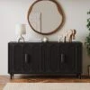 Khari 4 Door Large Sideboard, Mango Wood 1 Khari 4 Door Large Sideboard, Mango Wood -Home Luxe Studio 30821660