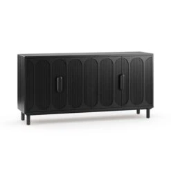 Khari 4 Door Large Sideboard, Mango Wood 12 Khari 4 Door Large Sideboard, Mango Wood -Home Luxe Studio 30821660 alt01