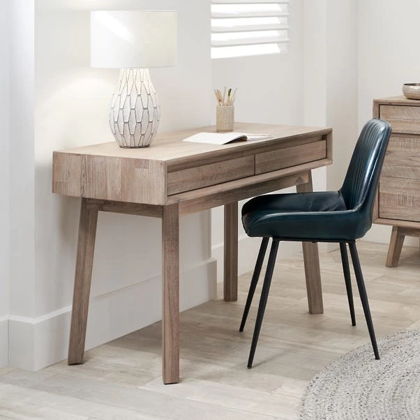 Pacific Kalmar Desk, Natural Acacia 3 Pacific Kalmar Desk, Natural Acacia