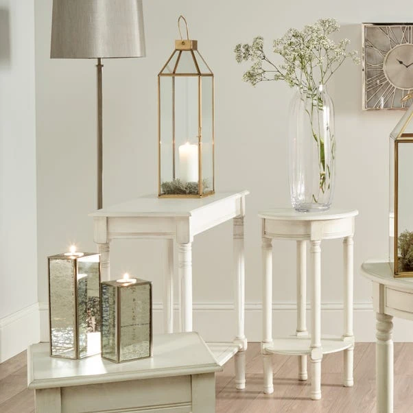 Pacific Heritage Rectangular Console Table, Painted Pine 4 Pacific Heritage Rectangular Console Table, Painted Pine - Image 2