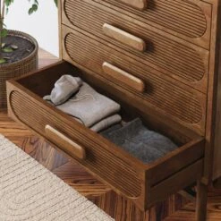 Khari 4 Drawer Chest, Mango Wood 11 Khari 4 Drawer Chest, Mango Wood -Home Luxe Studio 30821887 alt03
