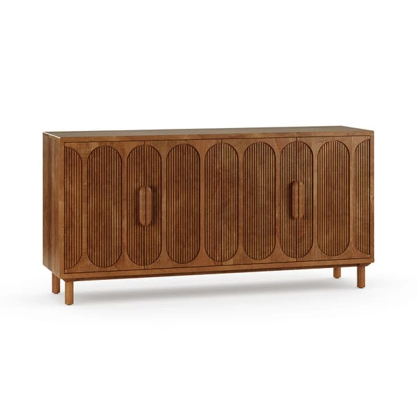 Khari 4 Door Large Sideboard, Mango Wood 9 Khari 4 Door Large Sideboard, Mango Wood - Image 7