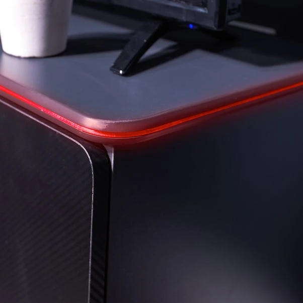 X Rocker Carbon Tek TV Media Cabinet With Neo Fibre LED For TVs Up To 42" 11 X Rocker Carbon Tek TV Media Cabinet With Neo Fibre LED For TVs Up To 42" - Image 9