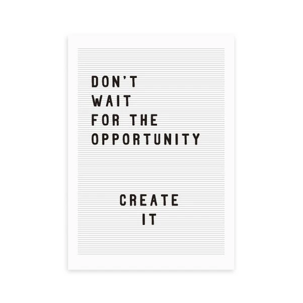 East End Prints Don't Wait For The Opportunity Print 4 East End Prints Don't Wait For The Opportunity Print - Image 2
