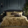 Paoletti Moondusk Gold Duvet Cover & Pillowcase Set 2 Paoletti Moondusk Gold Duvet Cover & Pillowcase Set -Home Luxe Studio 30824165