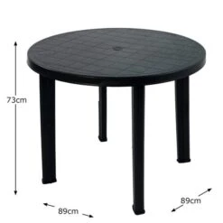 Revello Round Table Anthracite 7 Revello Round Table Anthracite -Home Luxe Studio 30824648 alt02