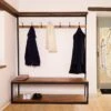 Charnwood Large Coat Rack With Shoe Tidy 2 Charnwood Large Coat Rack With Shoe Tidy -Home Luxe Studio 30824963