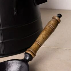 Snug - Fireside Alder Iron Coal Bucket & Shovel Set -Home Luxe Studio 30825420 alt04