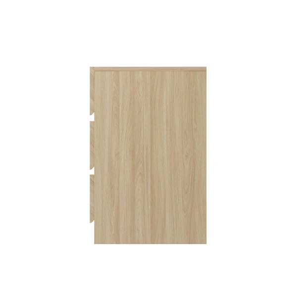 Set Of 2 Taranto 3 Drawer Bedside Tables, Oak Effect 7 Set Of 2 Taranto 3 Drawer Bedside Tables, Oak Effect - Image 5