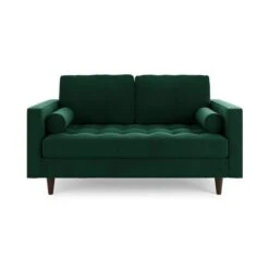 Zoe Velvet 2 Seater Sofa 30 Zoe Velvet 2 Seater Sofa -Home Luxe Studio 30825925 alt02