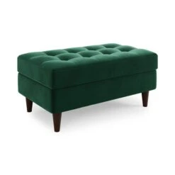 Zoe Velvet Storage Footstool 31 Zoe Velvet Storage Footstool -Home Luxe Studio 30825930 alt01