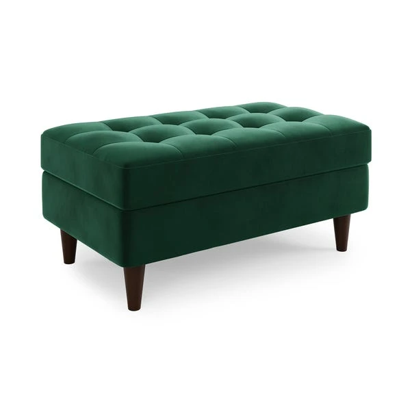Zoe Velvet Storage Footstool 12 Zoe Velvet Storage Footstool - Image 10