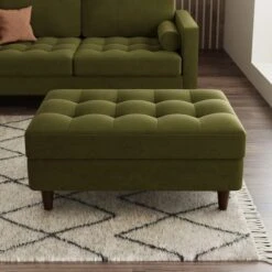 Zoe Velvet Storage Footstool 24 Zoe Velvet Storage Footstool -Home Luxe Studio 30825934 alt02