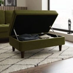 Zoe Velvet Storage Footstool 26 Zoe Velvet Storage Footstool -Home Luxe Studio 30825934 alt04