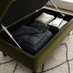 Zoe Velvet Storage Footstool 27 Zoe Velvet Storage Footstool -Home Luxe Studio 30825934 alt05