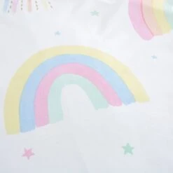 Watercolour Rainbow Duvet Cover And Pillowcase Set 36 Watercolour Rainbow Duvet Cover And Pillowcase Set -Home Luxe Studio 30826466 alt04