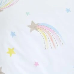 Watercolour Rainbow Duvet Cover And Pillowcase Set 37 Watercolour Rainbow Duvet Cover And Pillowcase Set -Home Luxe Studio 30826466 alt05