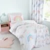 Watercolour Rainbow Duvet Cover And Pillowcase Set 2 Watercolour Rainbow Duvet Cover And Pillowcase Set -Home Luxe Studio 30826468