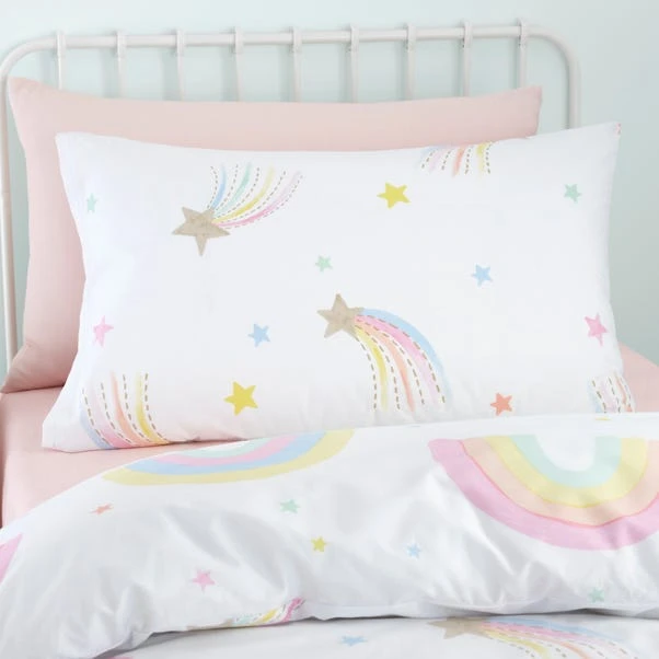 Watercolour Rainbow Duvet Cover And Pillowcase Set 6 Watercolour Rainbow Duvet Cover And Pillowcase Set - Image 4