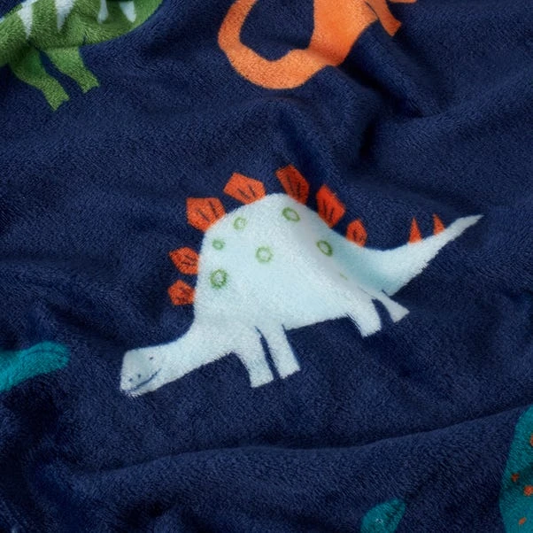 Dino Fleece Blanket 4 Dino Fleece Blanket - Image 2