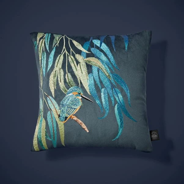 Kingfisher Cushion Cover 8 Kingfisher Cushion Cover - Image 6