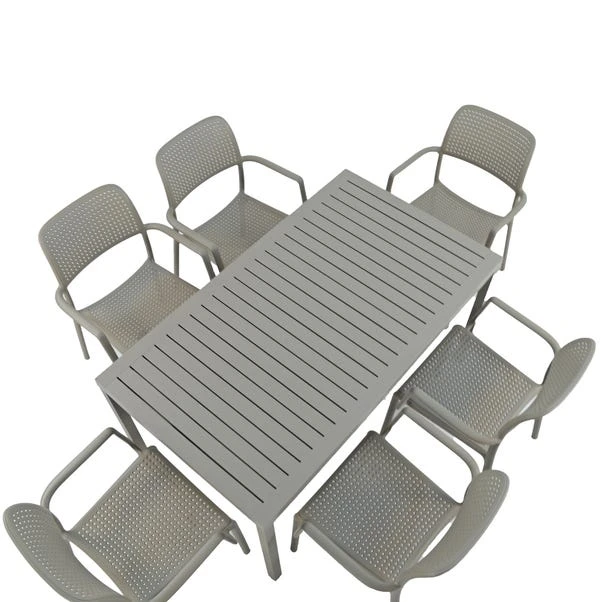 Cube Dining Table With 6 Bora Chair Set Turtle Dove 6 Cube Dining Table With 6 Bora Chair Set Turtle Dove - Image 4