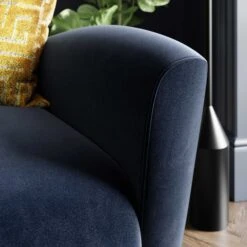 Sven Modern Velvet Wing Chair 33 Sven Modern Velvet Wing Chair -Home Luxe Studio 30827479 alt02