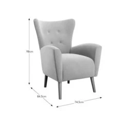 Sven Modern Velvet Wing Chair 30 Sven Modern Velvet Wing Chair -Home Luxe Studio 30827481 alt09