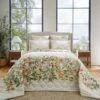 Dorma Rambling Rose Cream Cotton Bedspread 1 Dorma Rambling Rose Cream Cotton Bedspread -Home Luxe Studio 30827774
