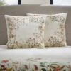 Dorma Rambling Rose Cream Continental Pillowcase -Home Luxe Studio 30827776