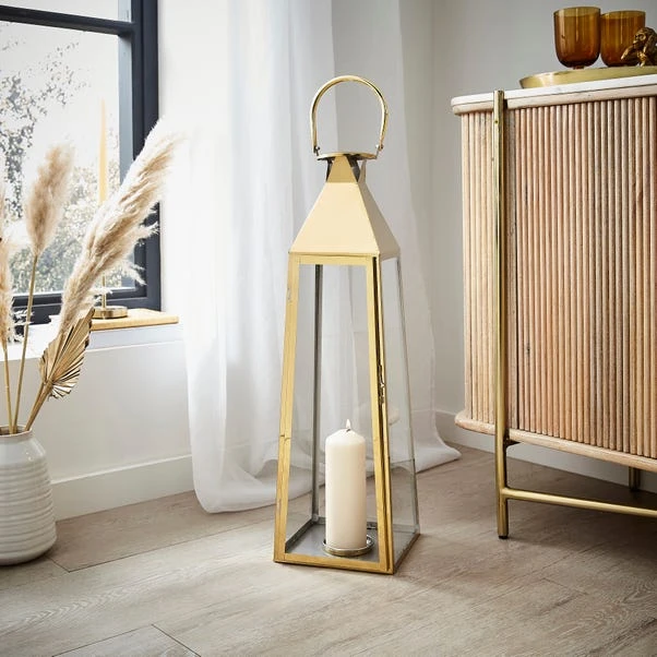 Tall Metal Lantern 3 Tall Metal Lantern