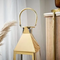 Tall Metal Lantern 12 Tall Metal Lantern -Home Luxe Studio 30827893 alt01