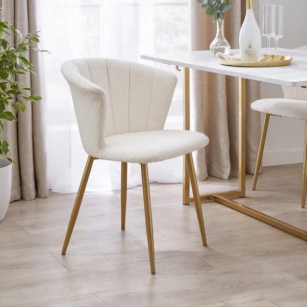Kendall Dining Chair, Boucle 3 Kendall Dining Chair, Boucle