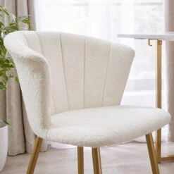 Kendall Dining Chair, Boucle 11 Kendall Dining Chair, Boucle -Home Luxe Studio 30828528 alt02