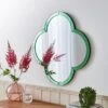 Pride And Joy Coloured Glass Clover Wall Mirror 1 Pride And Joy Coloured Glass Clover Wall Mirror -Home Luxe Studio 30828536