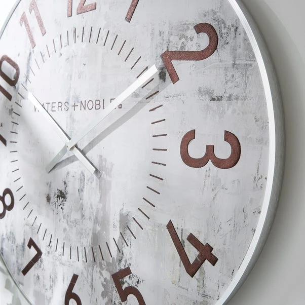 Relaxed Abstract Textured Wall Clock 4 Relaxed Abstract Textured Wall Clock - Image 2