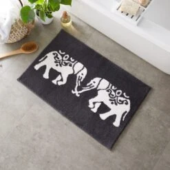 Elephants Bath Mat
