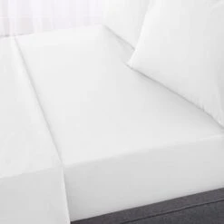 Hotel 230 Thread Count Crisp Cotton Percale Fitted Sheet 38 Hotel 230 Thread Count Crisp Cotton Percale Fitted Sheet -Home Luxe Studio 30831818