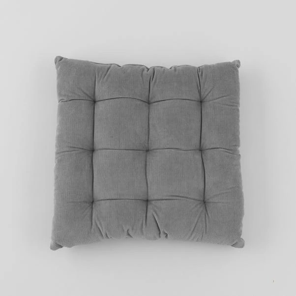 Steeple Grey Cotton Cord Seatpad 4 Steeple Grey Cotton Cord Seatpad - Image 2