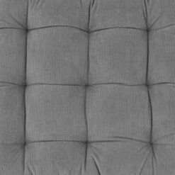 Steeple Grey Cotton Cord Seatpad 9 Steeple Grey Cotton Cord Seatpad -Home Luxe Studio 30832413 alt03