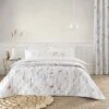 Dried Flowers Blush Bedspread -Home Luxe Studio 30834630