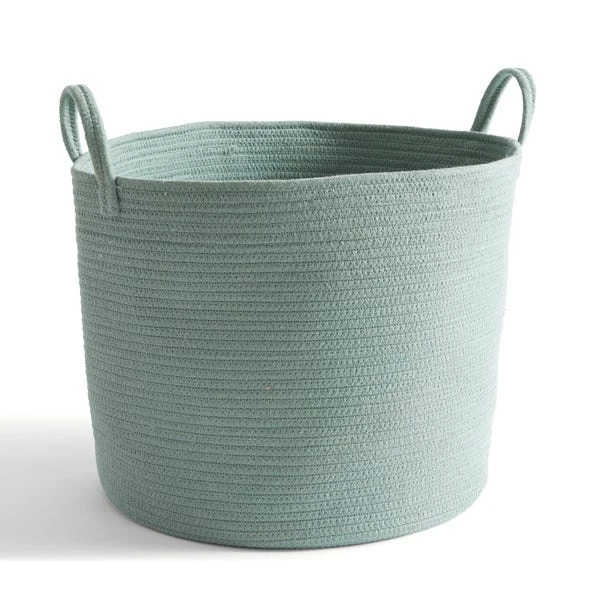 Large Fabric Rope Storage Basket 5 Large Fabric Rope Storage Basket - Image 3