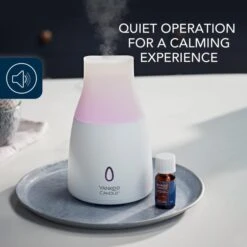 Yankee Candle Black Cherry Ultrasonic Aroma Electric Diffuser Starter Kit 13 Yankee Candle Black Cherry Ultrasonic Aroma Electric Diffuser Starter Kit -Home Luxe Studio 30836732 alt05