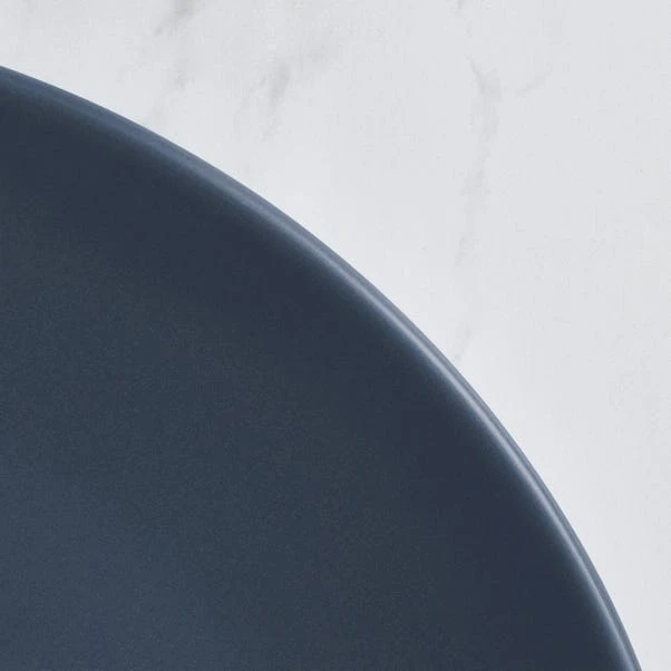 Stoneware Dinner Plate, Blue 4 Stoneware Dinner Plate, Blue - Image 2