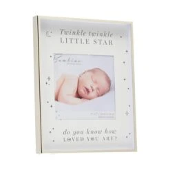 Bambino Metal Plated Twinkle Twinkle Photo Frame