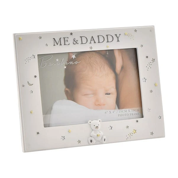 Bambino Resin Daddy & Me Photo Frame 3 Bambino Resin Daddy & Me Photo Frame