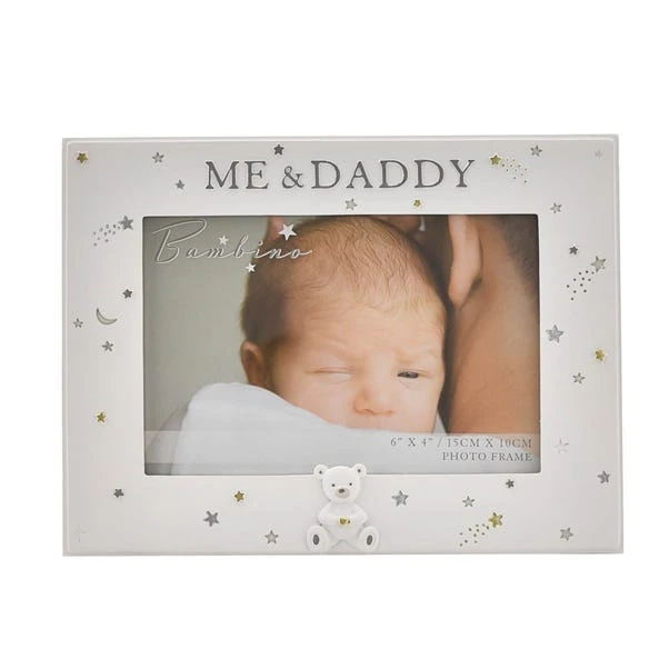 Bambino Resin Daddy & Me Photo Frame 4 Bambino Resin Daddy & Me Photo Frame - Image 2